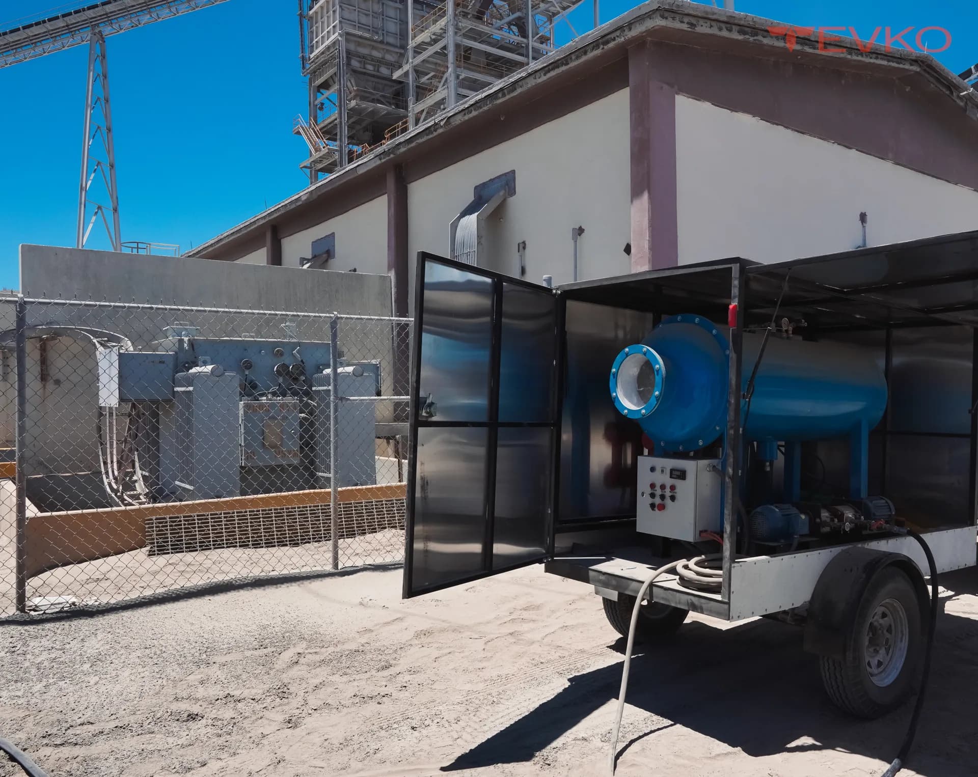 Mantenimiento de transformadores y subestaciones en sitio industrial — TEVKO