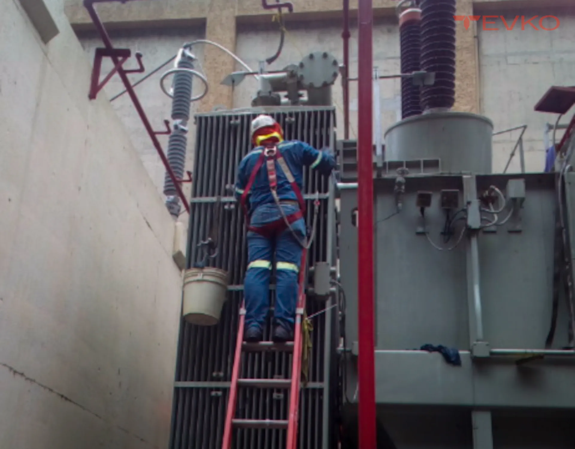 Transformador de potencia diagnosticado y rehabilitado por TEVKO
